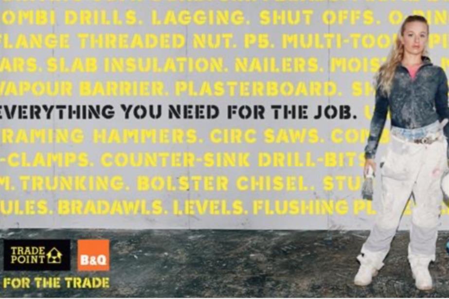 B&Q Trade Point ad Sept 2024 